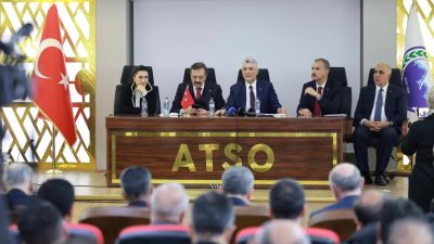 Ticaret Bakanı Ömer Bolat ve Türkiye Odalar ve Borsalar Birliği