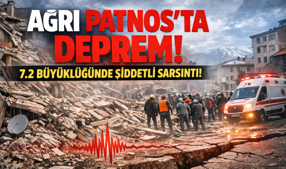 Yer bilimci Prof. Dr. Naci Görür, Patnos’ta meydana gelen depremi