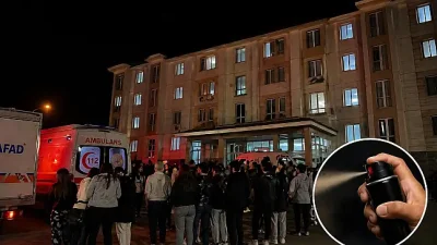 Bir olay kısa sürede “zehirlenme” paniğine dönüştü, ardından şakalaşma olduğu