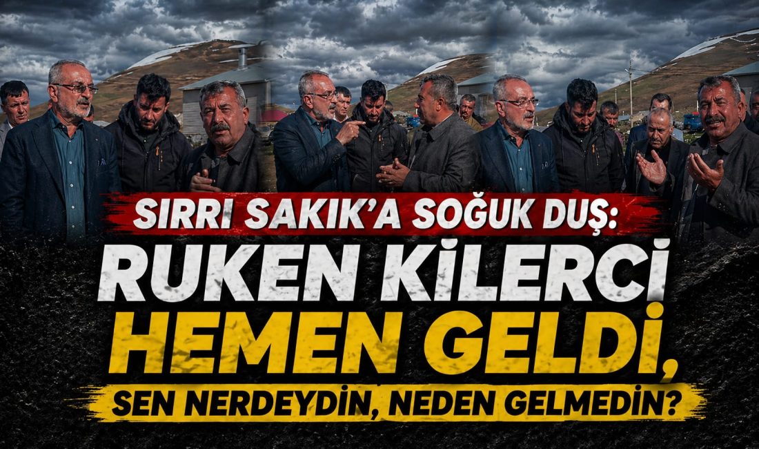 Ağrı'da depremin vurduğu köylerde tarihi bir hesaplaşma yaşandı! Depremzedenin dondurucu