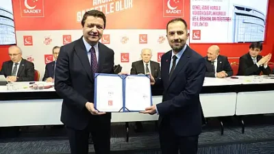 Saadet Partisi Ağrı İl Başkanlığı’nda yapılan değişiklikle birlikte yeni il