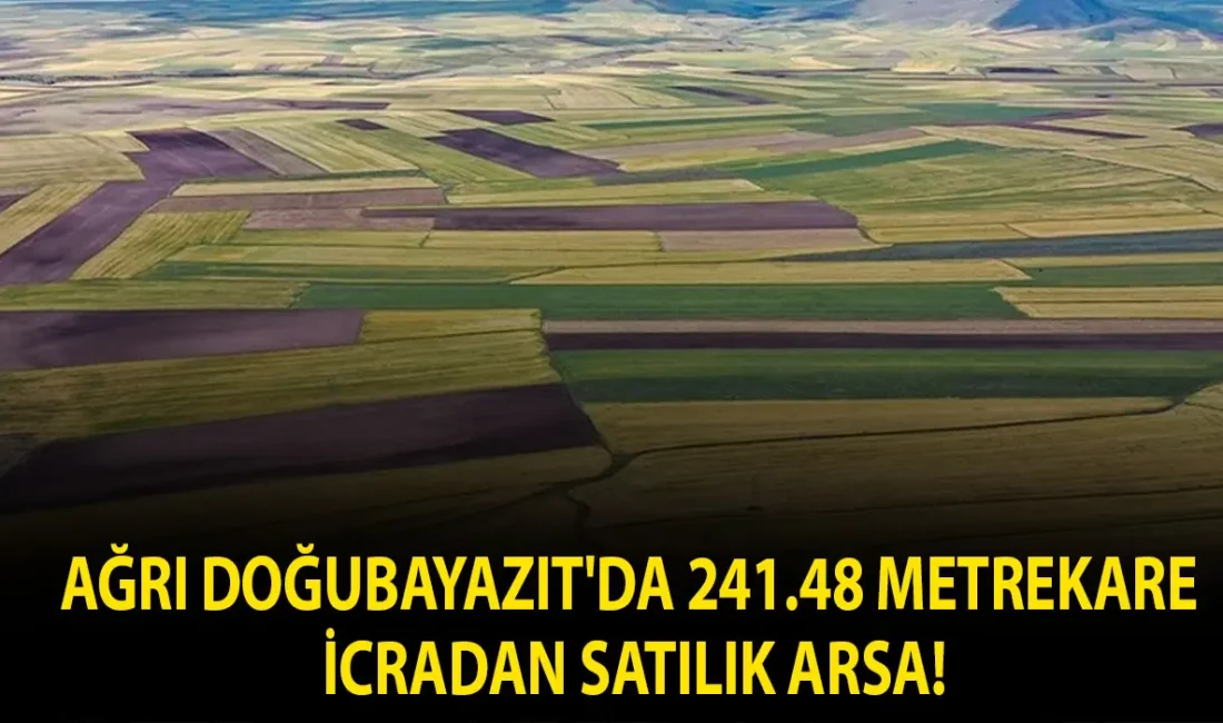 Ağrı’nın Doğubayazıt ilçesinde yer alan stratejik öneme sahip bir gayrimenkul,