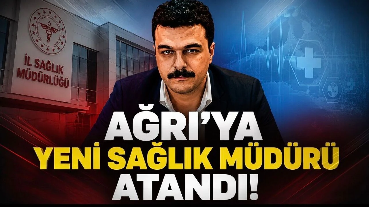 Ağrı’da sağlık yönetiminde önemli bir görev değişikliği yaşandı. Dr. Mehmet