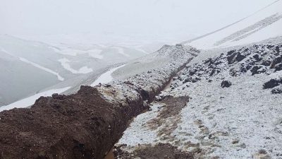 Ağrı'nın Diyadin ilçesine bağlı Hacıhalit köyünde mayıs ayının son günlerinde